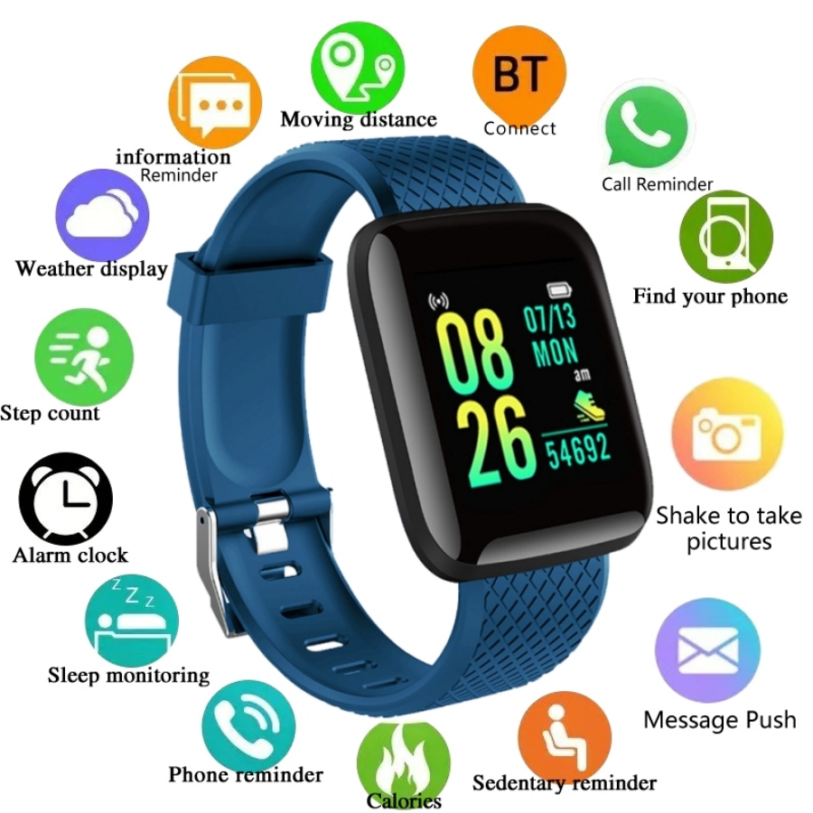 Electronics Gadgets For Men - Sport Smartwatch Bracciale fitness Controllo musicale