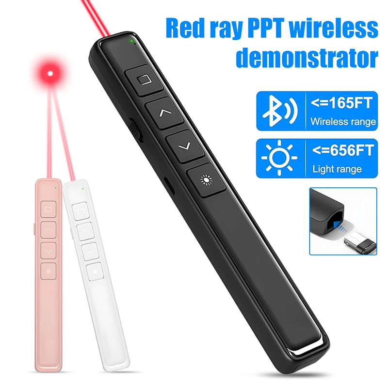 Laser Pointer Presenter - Clicker per presentazioni wireless Penna Powerpoint