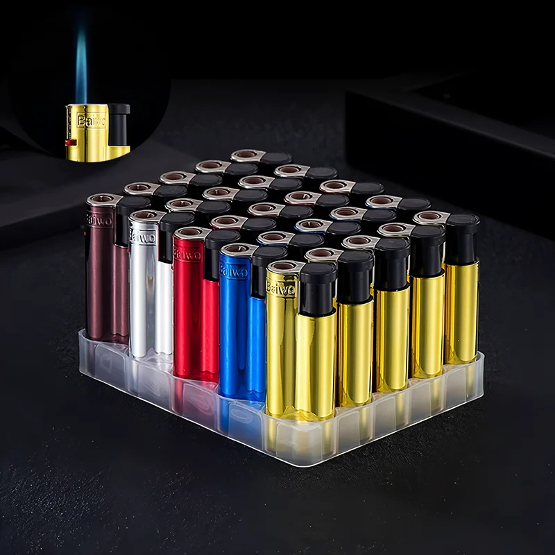 Electronics Gadgets Sale - 25PCS Metallo Antivento Sigaro Accendisigari Jet