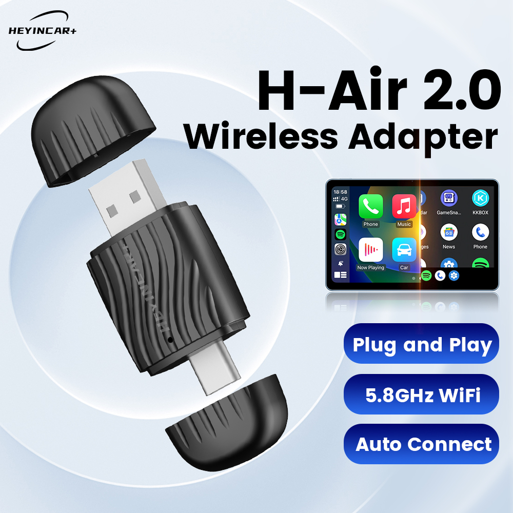 Mini Electronics Gadgets - HEYINCAR Adattatore Wireless 2 in 1