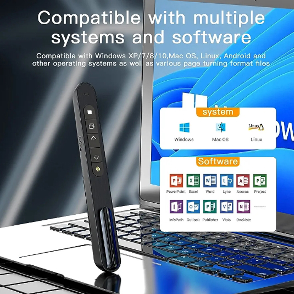 Penna Powerpoint Clicker per p - Laser Pointer Presenter recensione e prezzo