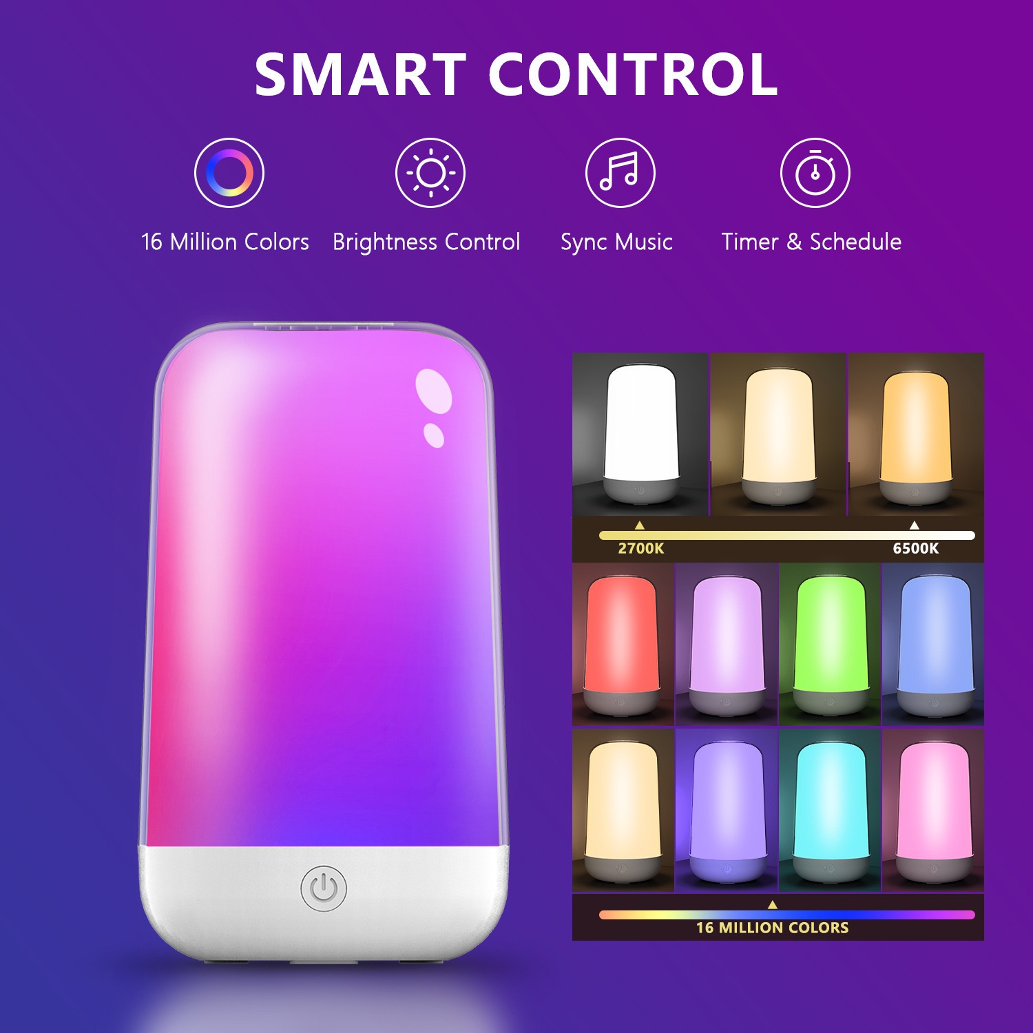 Lampada da Tavolo Smart Touch  - Rgb Desk Lamp Smart recensione e prezzo