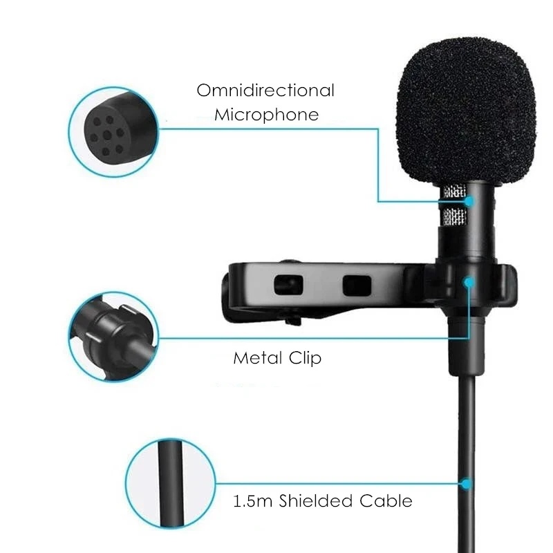 1-5 pezzi Microfono Lavalier M - Mini Electronics Gadgets recensione e prezzo