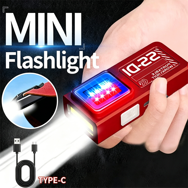 1/2 Pezzi Mini Torcia LED COB  - Mini Electronics Gadgets recensione e prezzo