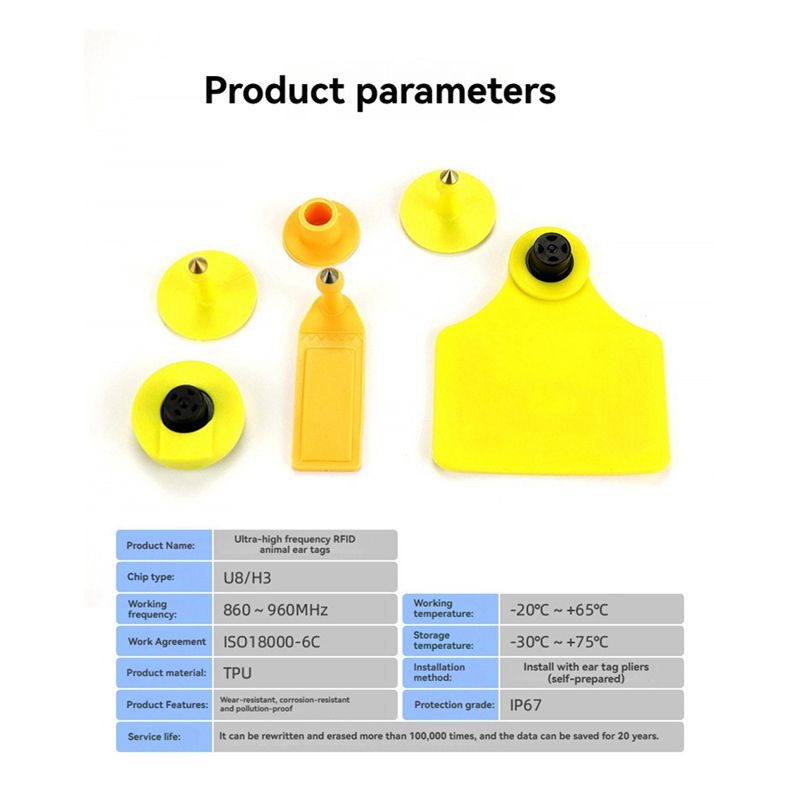 ELECT-100Pcs Tag Auricolare RF - Election Electronics & Gadgets Store Woocommerce Theme recensione e prezzo