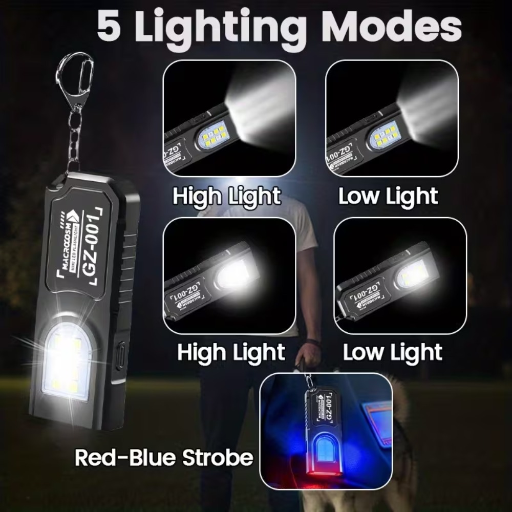 Mini torcia portachiavi LED CO - Mini Electronics Gadgets recensione e prezzo